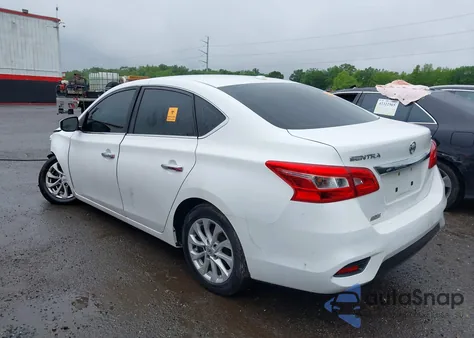 2018 Nissan Sentra Sv из США, поврежденный, VIN 3N1AB7AP1JY203119